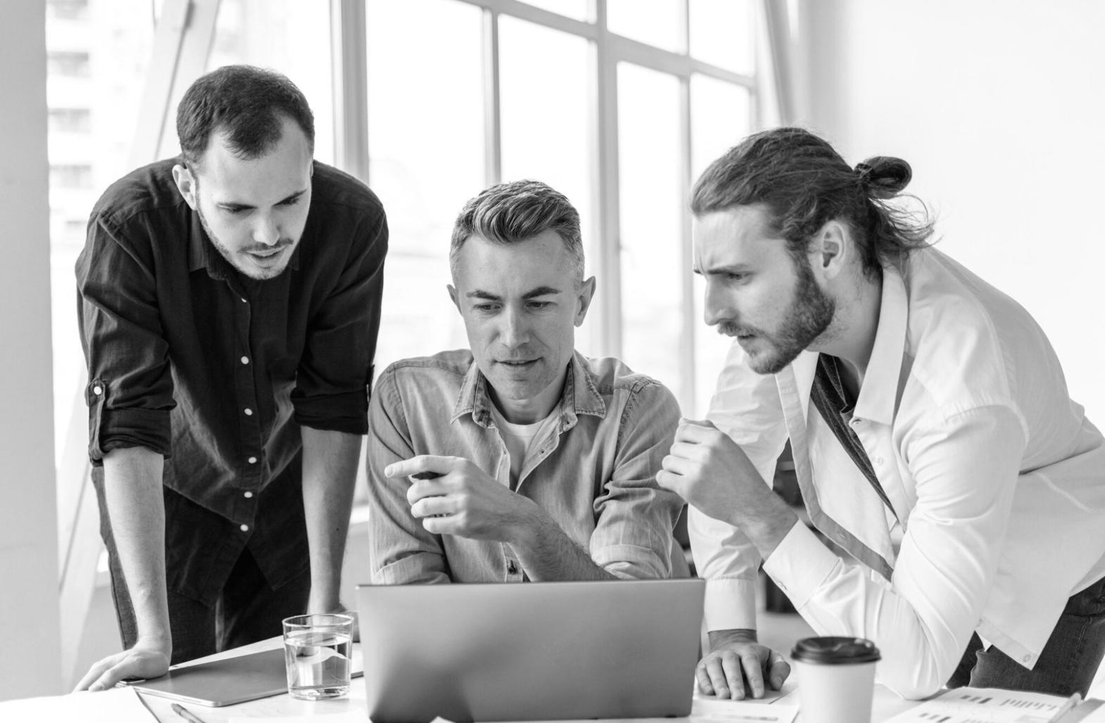 Financial planning workspace with documents and calculator